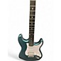 Used Donner standard series blue Solid Body Electric Guitar