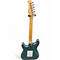 Used Donner standard series blue Solid Body Electric Guitar
