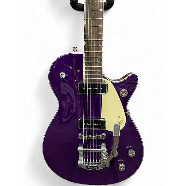 Used Gretsch Guitars G5210-T Purple Solid Body Electric Guitar