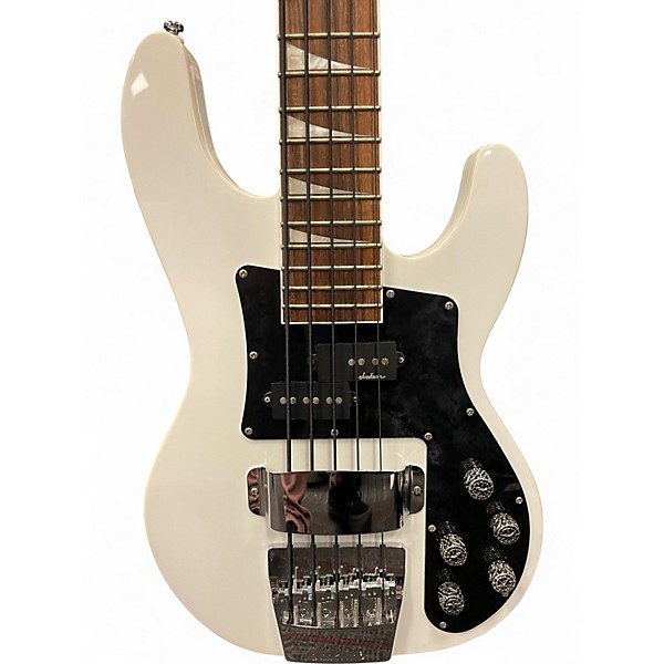 Used Jackson X Series CBXNT DX V White Electric Bass Guitar