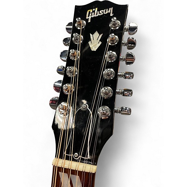 Used Gibson Hummingbird Pro 12-String Sunburst 12 String Acoustic Guitar