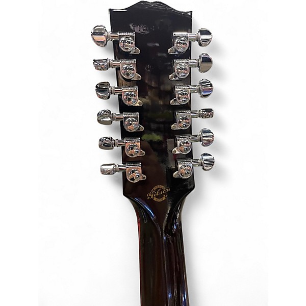 Used Gibson Hummingbird Pro 12-String Sunburst 12 String Acoustic Guitar