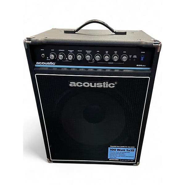 Used Acoustic B100MKII 100W 1x15 Bass Combo Amp