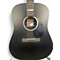Used Martin DX Johnny Cash Black Acoustic Electric Guitar