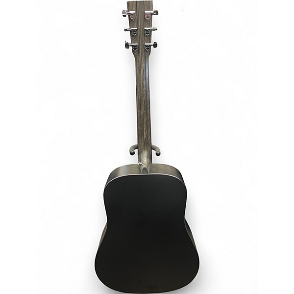 Used Martin DX Johnny Cash Black Acoustic Electric Guitar