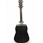 Used Martin DX Johnny Cash Black Acoustic Electric Guitar