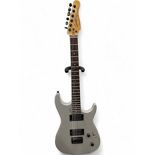 Used Godin Detour Silver Sparkle Solid Body Electric Guitar