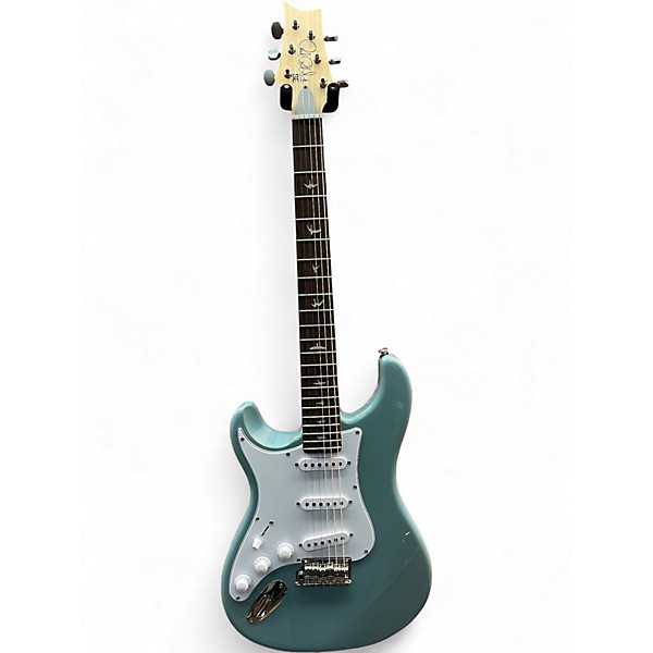 Used PRS SE SILVER SKY Stone Blue Electric Guitar