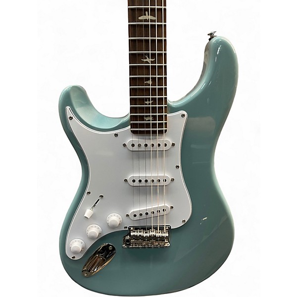 Used PRS SE SILVER SKY Stone Blue Electric Guitar
