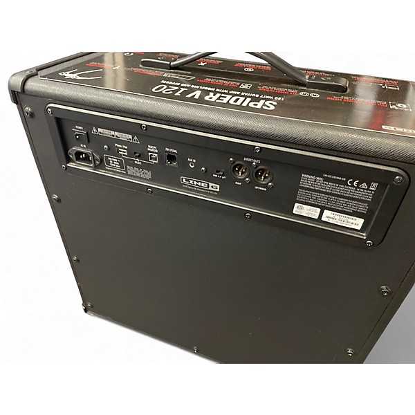 Used Line 6 Spider V 120 1x12 Guitar Combo Amp