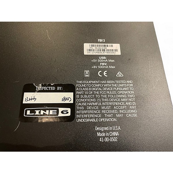 Used Line 6 FBV 3 Advanced Footswitch