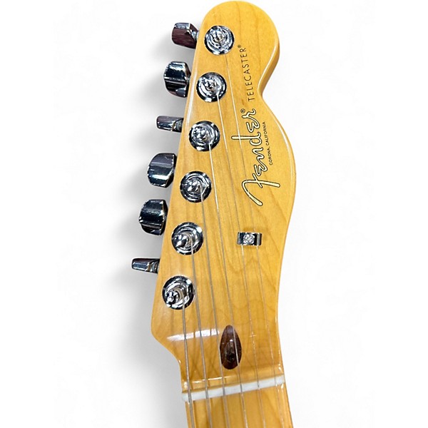 Used Fender American Professional II Telecaster Miami Blue Solid Body Electric Guitar