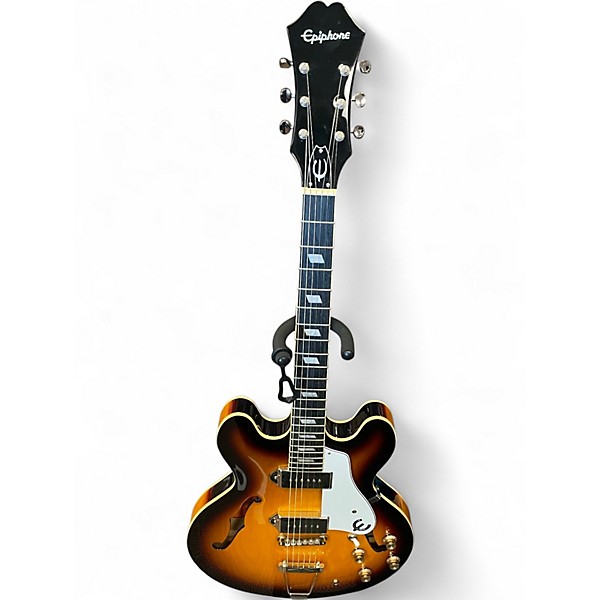 Used Epiphone CASINO VS 2 Color Sunburst Hollow Body Electric Guitar