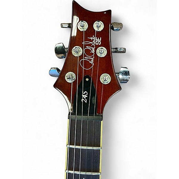 Used PRS 245 SE Tobacco Sunburst Solid Body Electric Guitar