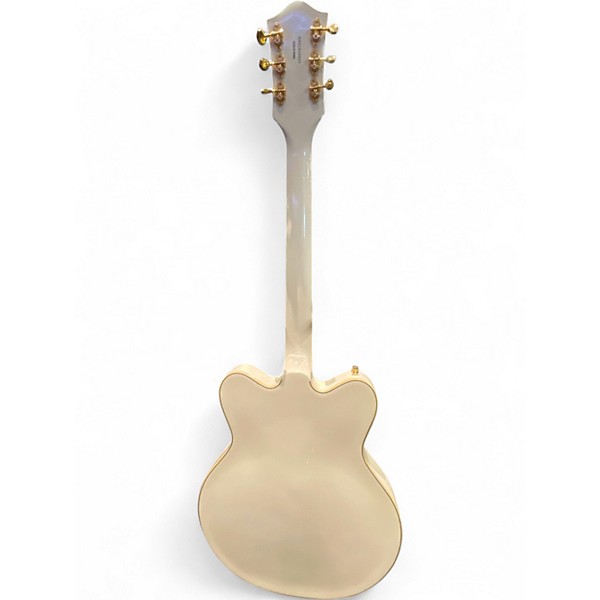 Used Gretsch Guitars G5427TG Champagne White Hollow Body Electric Guitar