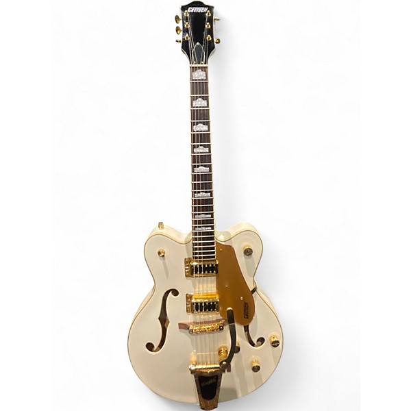 Used Gretsch Guitars G5427TG Champagne White Hollow Body Electric Guitar