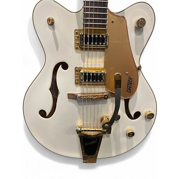 Used Gretsch Guitars G5427TG Champagne White Hollow Body Electric Guitar