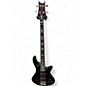 Used Schecter Guitar Research Stiletto Elite 4 String Black Cherry Electric Bass Guitar thumbnail