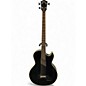 Used Washburn ab20 Ebony Acoustic Bass Guitar