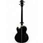 Used Washburn ab20 Ebony Acoustic Bass Guitar