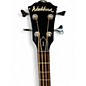 Used Washburn ab20 Ebony Acoustic Bass Guitar