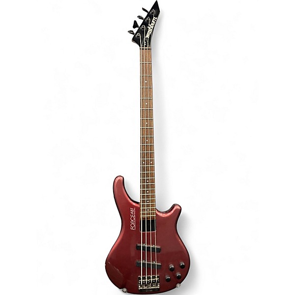 Used 1986 Washburn Force abt Maroon Electric Bass Guitar