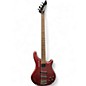 Used 1986 Washburn Force abt Maroon Electric Bass Guitar