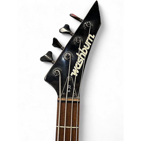 Used 1986 Washburn Force abt Maroon Electric Bass Guitar