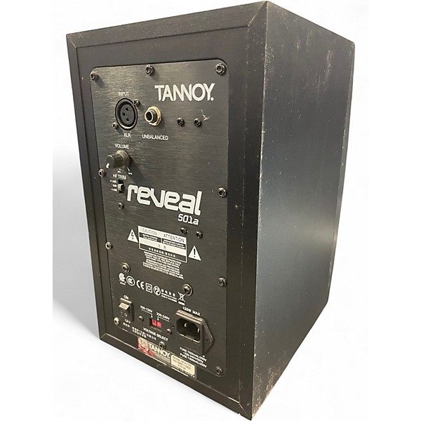 Tannoy Reveal 501a ペア Used Tannoy Reveal 501A Pair Powered Monitor | Guitar Center