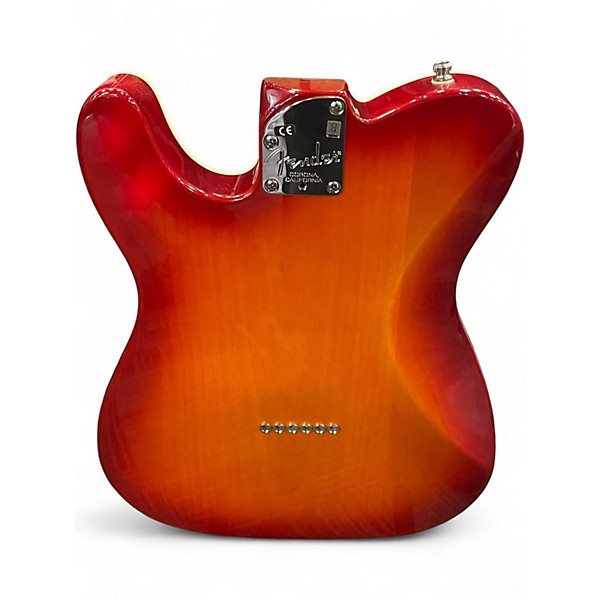 Used Fender American Deluxe Telecaster AGED CHERRY BURST Solid Body Electric Guitar