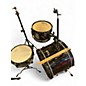 Used SPL 3 Piece LIL KICKER SHELL PACK Black Drum Kit