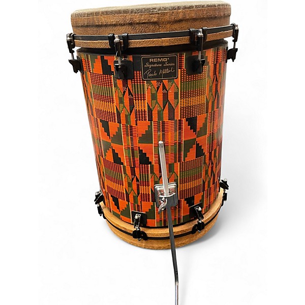 Used Remo Paulo Mattioli Signature Mounted Double-Sided Hand Drum