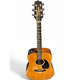 Used Takamine fp340s Natural Acoustic Electric Guitar