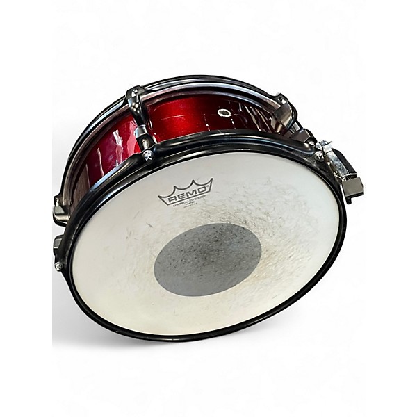 Used Huntington 14in Snare Drum Red Sparkle Drum