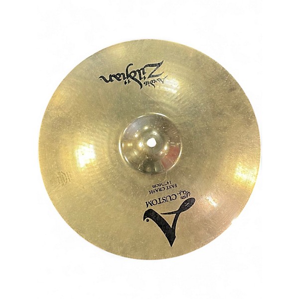 Used Zildjian 14in Fast Crash Cymbal