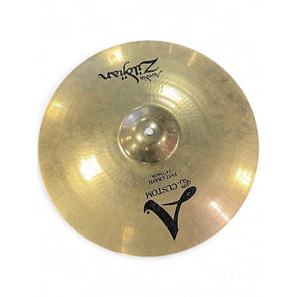Used Zildjian 14in Fast Crash Cymbal
