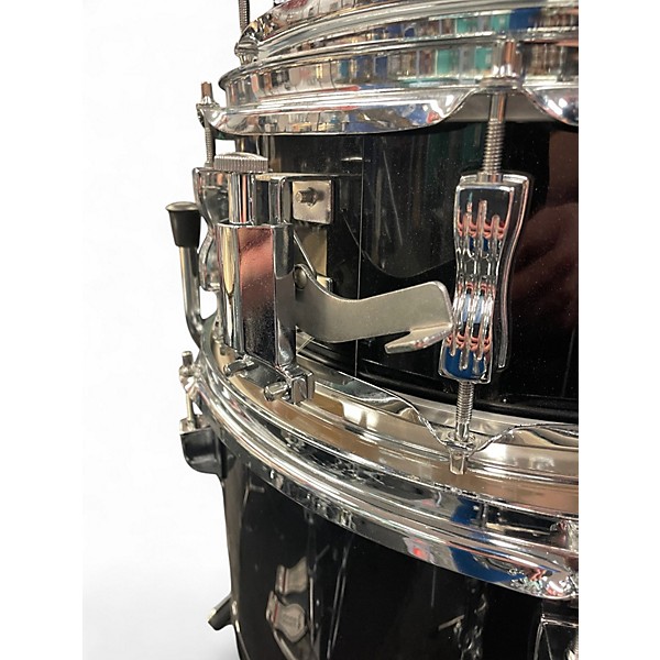 Used Ludwig 5 Piece Accent Black Drum Kit