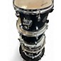 Used Ludwig 5 Piece Accent Black Drum Kit