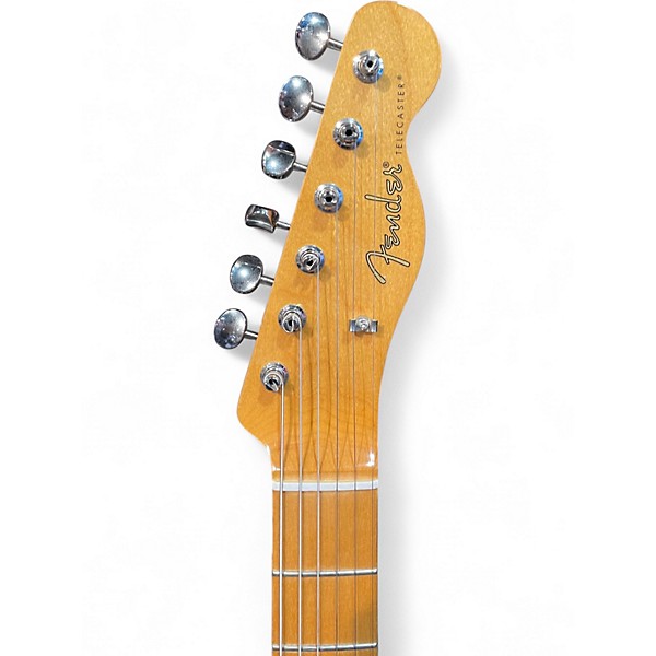 Used Fender Noventa Telecaster Vintage Blonde Solid Body Electric Guitar