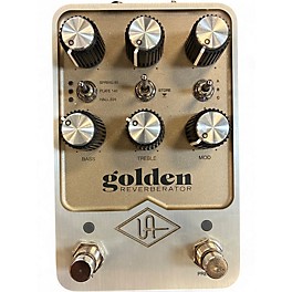 Used Universal Audio golden reverberator Effect Pedal