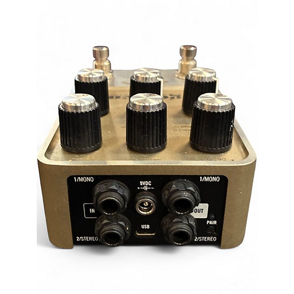 Used Universal Audio golden reverberator Effect Pedal