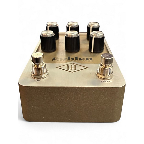 Used Universal Audio golden reverberator Effect Pedal