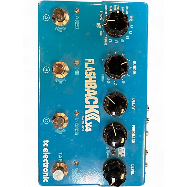 Used TC Electronic Flashback X4 Delay And Looper Effect Pedal