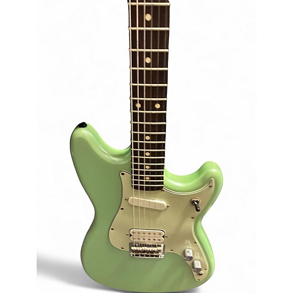 Used Fender Duo Sonic HS Seafoam Green Solid Body Electric Guitar