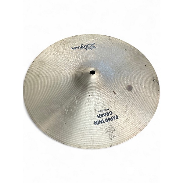 Used Zildjian 14in A Series Paper Thin Crash Cymbal
