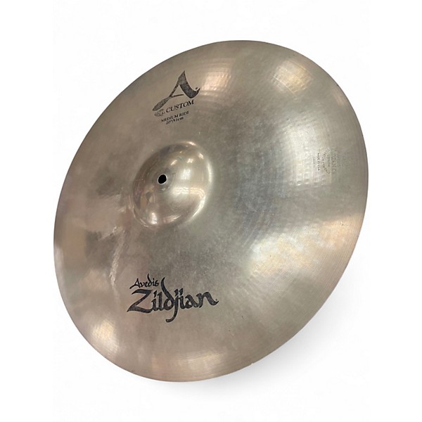 Used Zildjian 20in A Custom Medium Ride Cymbal