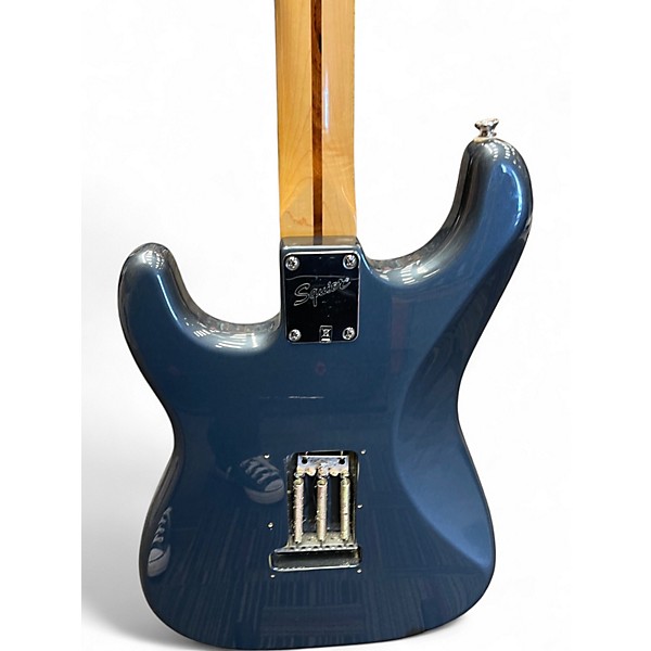 Used Squier Vintage Modified Stratocaster Charcoal Frost Metallic Solid Body Electric Guitar