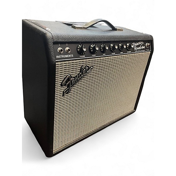 Used Fender 1965 Princeton Reverb 15W 1x10 Tube Guitar Combo Amp