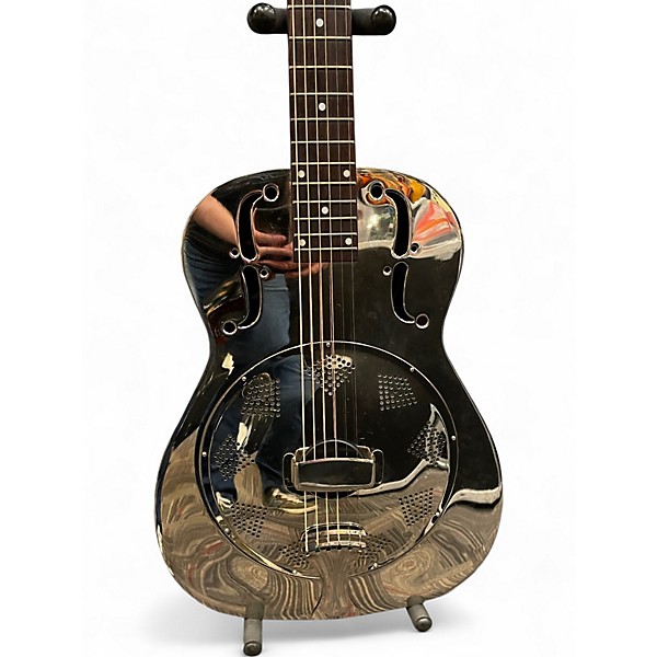 Used Dean Resonator RESC Chrome Acoustic Guitar