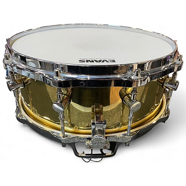Used SONOR 14in SIGNATURE SERIES HORST LINK BELL BRASS Drum